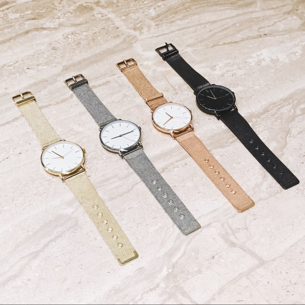 Minimalist Stainless Steel Slim Trendy Watch - Picture 6 of 8